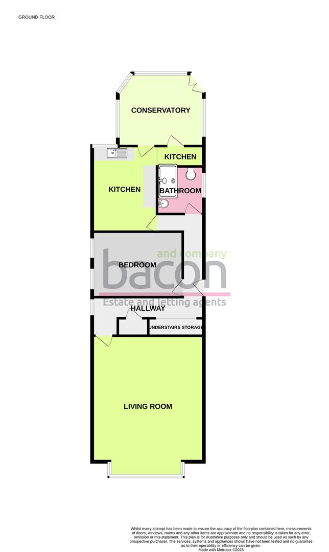Floor Plan | Flat | Queens Road, Worthing | For Sale